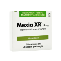 Мексиа XR14мг №28 капсулы с пролонгированным высвобождением (Мемантин гидрохлорид)